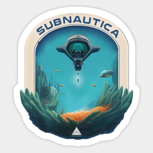 Subnautica . Alterra Initiative Sticker